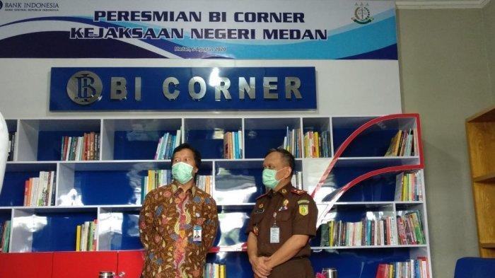 Pertama Kali Ada di Kejaksaan, Bank Indonesia Resmikan BI Corner Ke-40 di Sumut