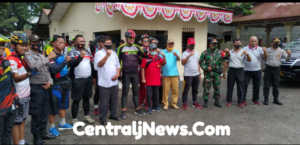 Kapolres Asahan Bersepeda "Goes Kamtibmas" Kunjungi Polsek Pulau Raja "Pererat Kemitraan Dengan Masyarakat"