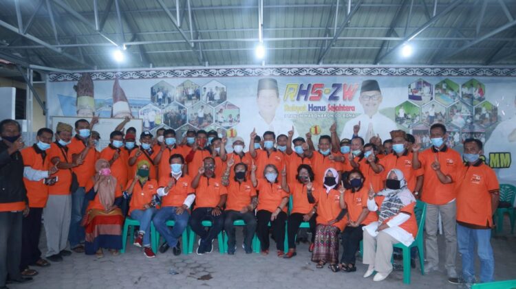 RHS Terharu, Tim Relawan RHS-ZW Alumni SMTP Negeri 1 Raya Siapkan Dana Pemenangan dan Besok Mulai Bergerak