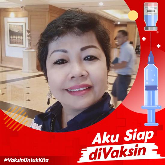 Plt. Kadis Kominfo Kota Siantar Dra. Kartini Batu Bara MM Siap di Vaksin Pertama Kali Bila di Tunjuk