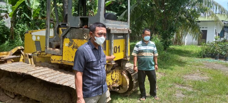 Dinas Kehutanan Provinsi Sumatera Utara Amankan 1 Unit Alat Berat Perambah Hutan Gunung Simbolon