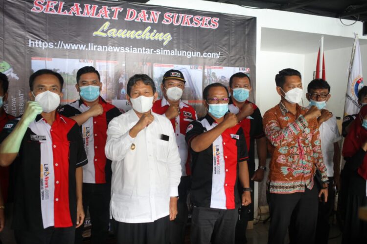 Wakil Walikota Pematangsiantar Hadiri Launching Jaringan Media Nusantara Liranews.com dan Liratv.id