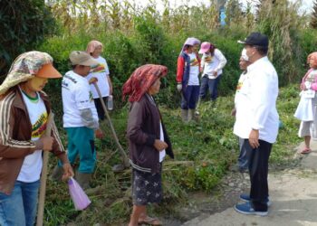 Bupati Simalungun Meninjau Lokasi Haroan Bolon dan Meresmikan Bangunan Desa Wisata Kecamatan Dolok Pardamean
