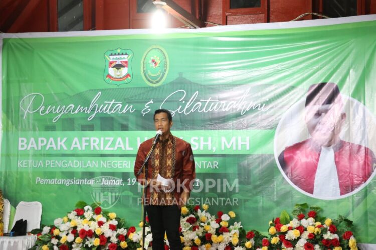 Walikota Pematangsiantar Dr. Hefriansyah SE MM Sambut dan Silaturahmi Dengan Ketua Pengadilan Negeri Pematangsiantar yang Baru