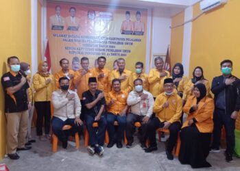 KPU Pelalawan Sambangi Kantor Hanura Untuk Persiapan Partai Pendaftaran Pemilu