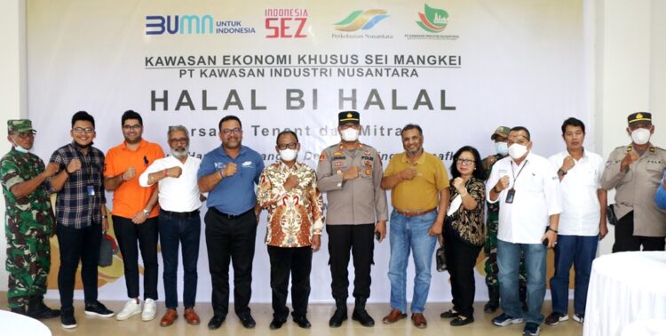 Wakil Bupati Simalungun Hadiri Halal Bi Halal Bersama Tenant dan Mitra KEK Sei Mangkei