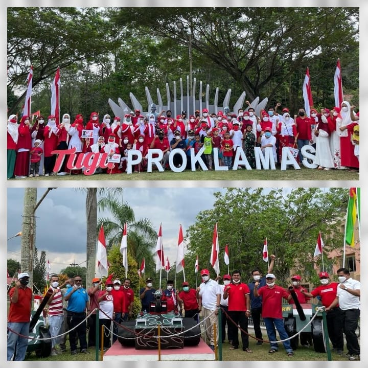 Kemeriahan Perayaan HUT RI Ke-77 di Riau Kompleks PT. RAPP