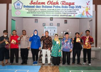 Walikota Siantar dr. Susanti Dewayani, SpA Sambut Baik Turnamen Bulu Tangkis Se-Sumatera Utara dan Se-Rokan Hilir di Pematangsiantar
